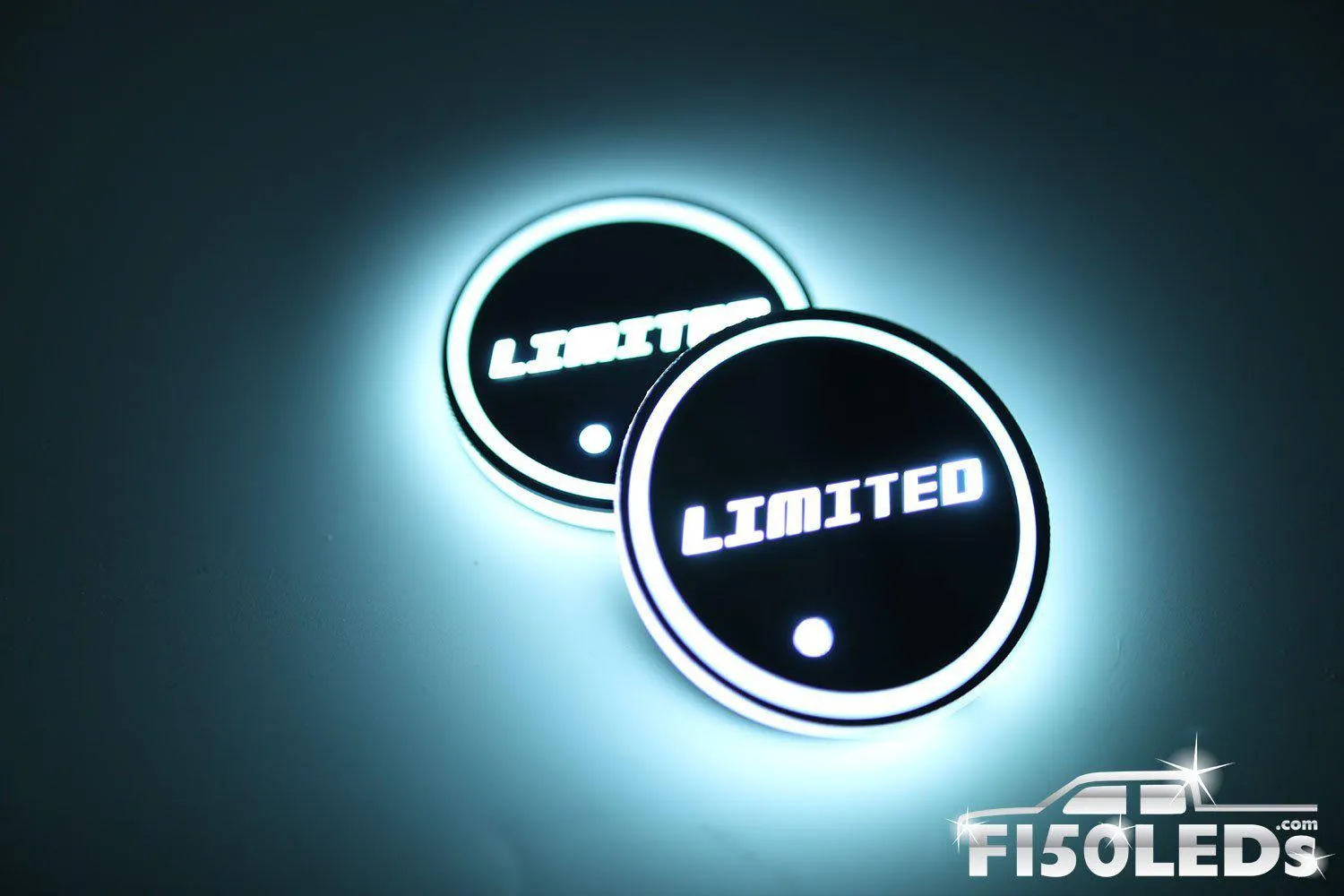 1997-03 F150 LED Cup Holder Coaster Kit