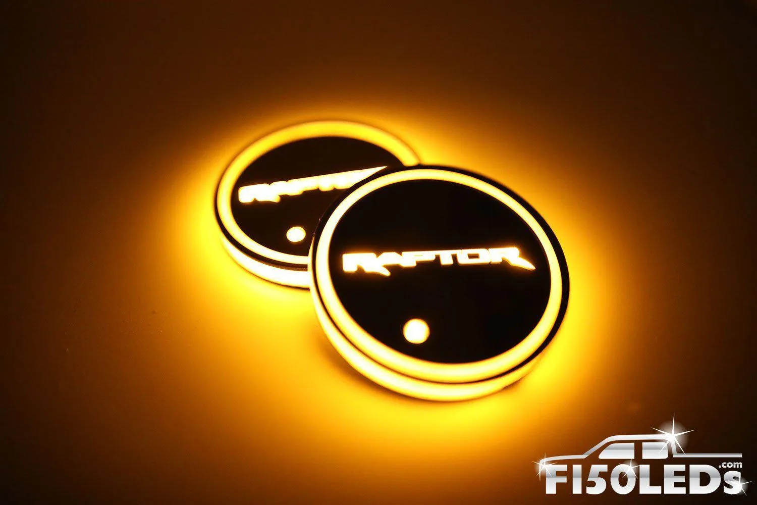 2010-14 F150 Raptor LED Cup Holder Coaster Kit