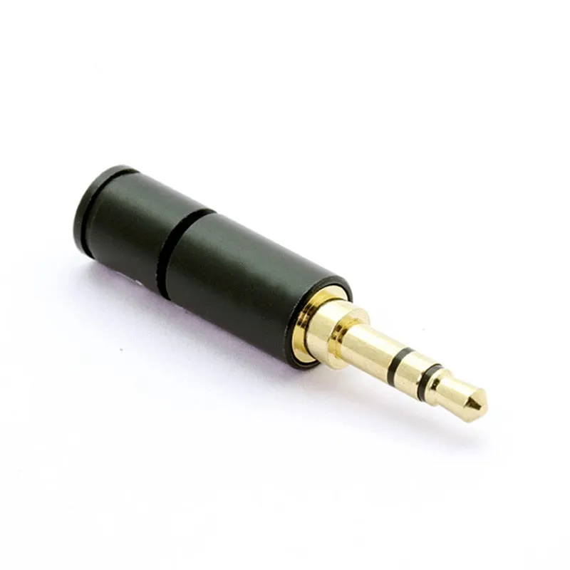 3Pcs 3.5Mm 3 Pole Stereo Male Jack 3.5 Audio Plug Connector Diy Solder Adapter For Shure 2Mm 4Mm 6Mm