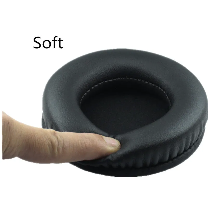 50mm 110mm Replacement Earpads Headphone General Cushion Round Protein Leather Memory Foam Ear Pads