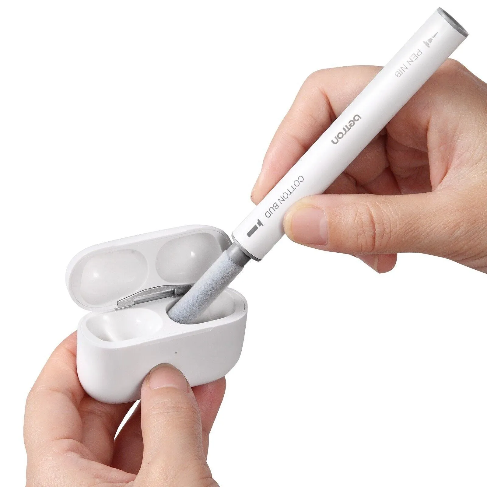 AirPod Cleaning Kit, Cleaner for Airpods, Wireless Earphones, Earbuds, In-Ear Headphones, Ear Bud Tips, and Charging Cases