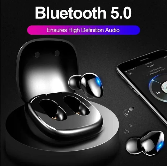 ALWUP i9 TWS Bluetooth 5.0 Earphone Wireless Headphones for phone True Wireless Stereo Mini Earbuds sports With Mic Charging box