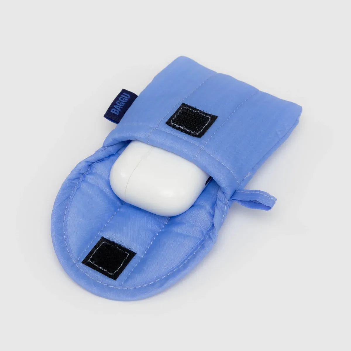 Baggu Puffy Earbuds Case in Cornflower