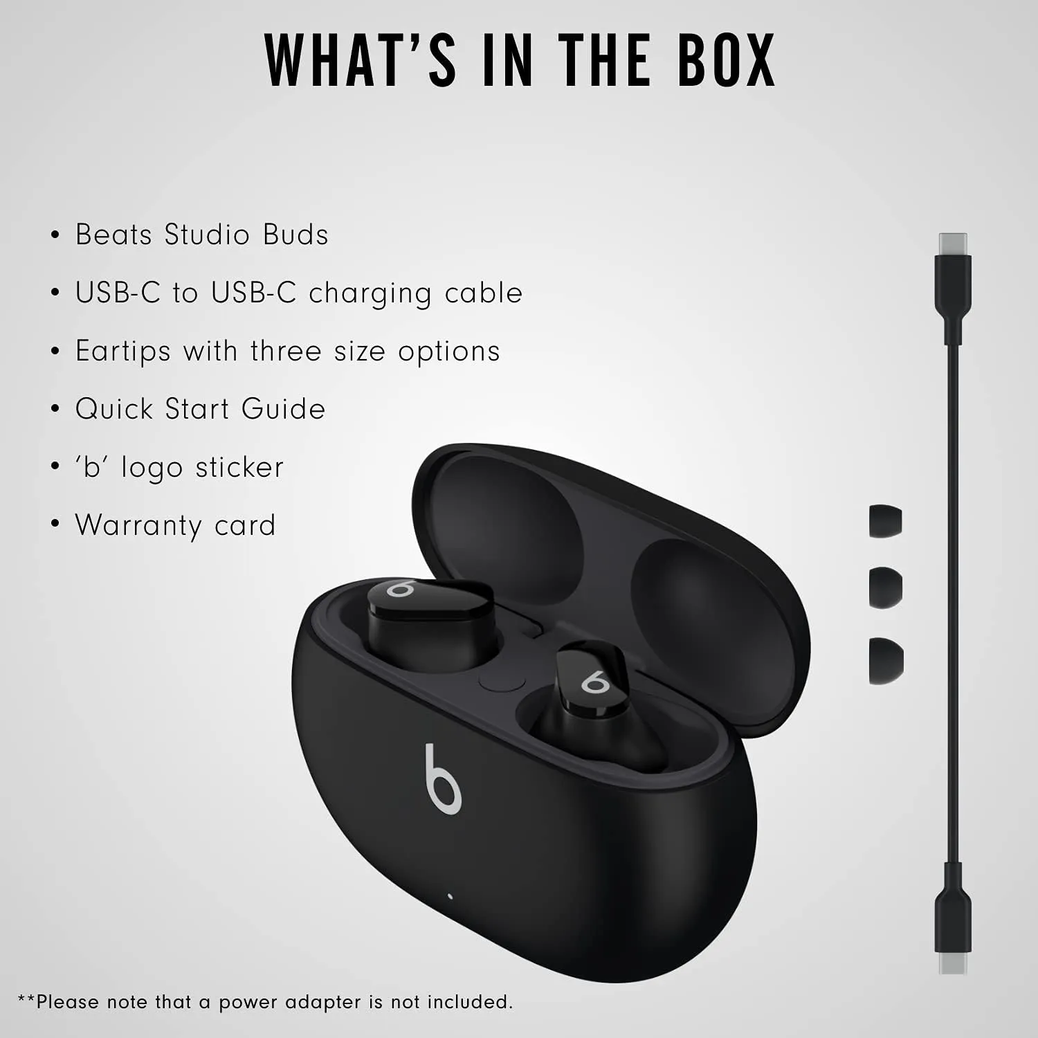 Beats Studio Buds – True Wireless Noise Cancelling Bluetooth Earbuds