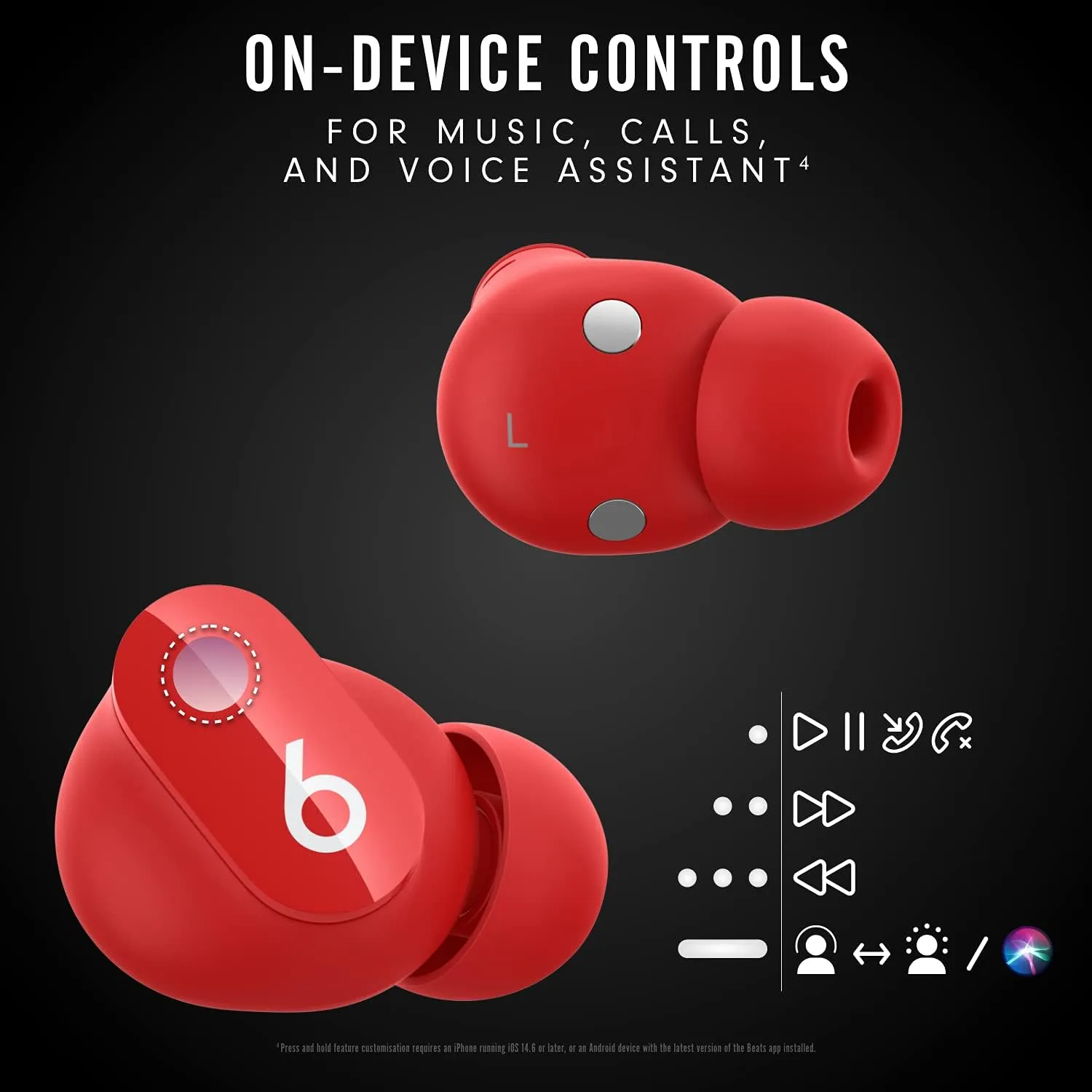 Beats Studio Buds – True Wireless Noise Cancelling Bluetooth Earbuds