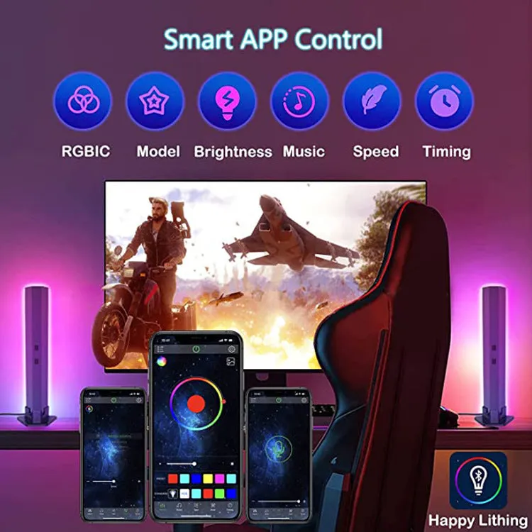 Bluetooth APP Control Voice Control Music Atmosphere Light