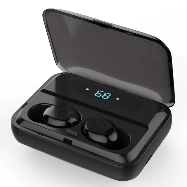 Bluetooth Earphone 5.0 TWS Wireless Headphones Noise Canceling Earbuds Wireless Bluetooth Headset For Iphone Xiaomi Phones