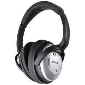 Bose Quiet Comfort 15 Acoustic Noice Cancelling Headphones - Black