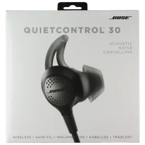 Bose Quiet-control 30 Wireless Headphones Noise Cancelling - Black