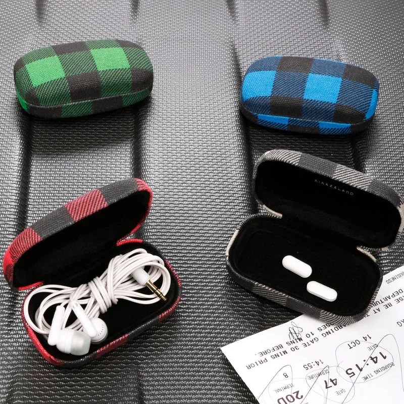 Buffalo Plaid Travel Case, Style #OR88-A