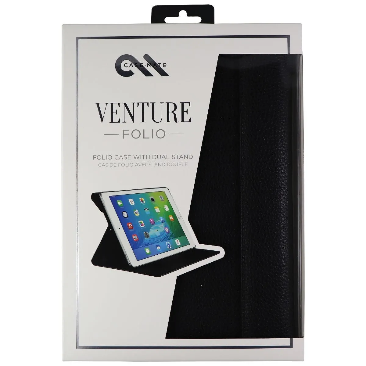 Case-Mate Venture Folio Case & Stand for Apple iPad Pro 11-inch (2018) - Black