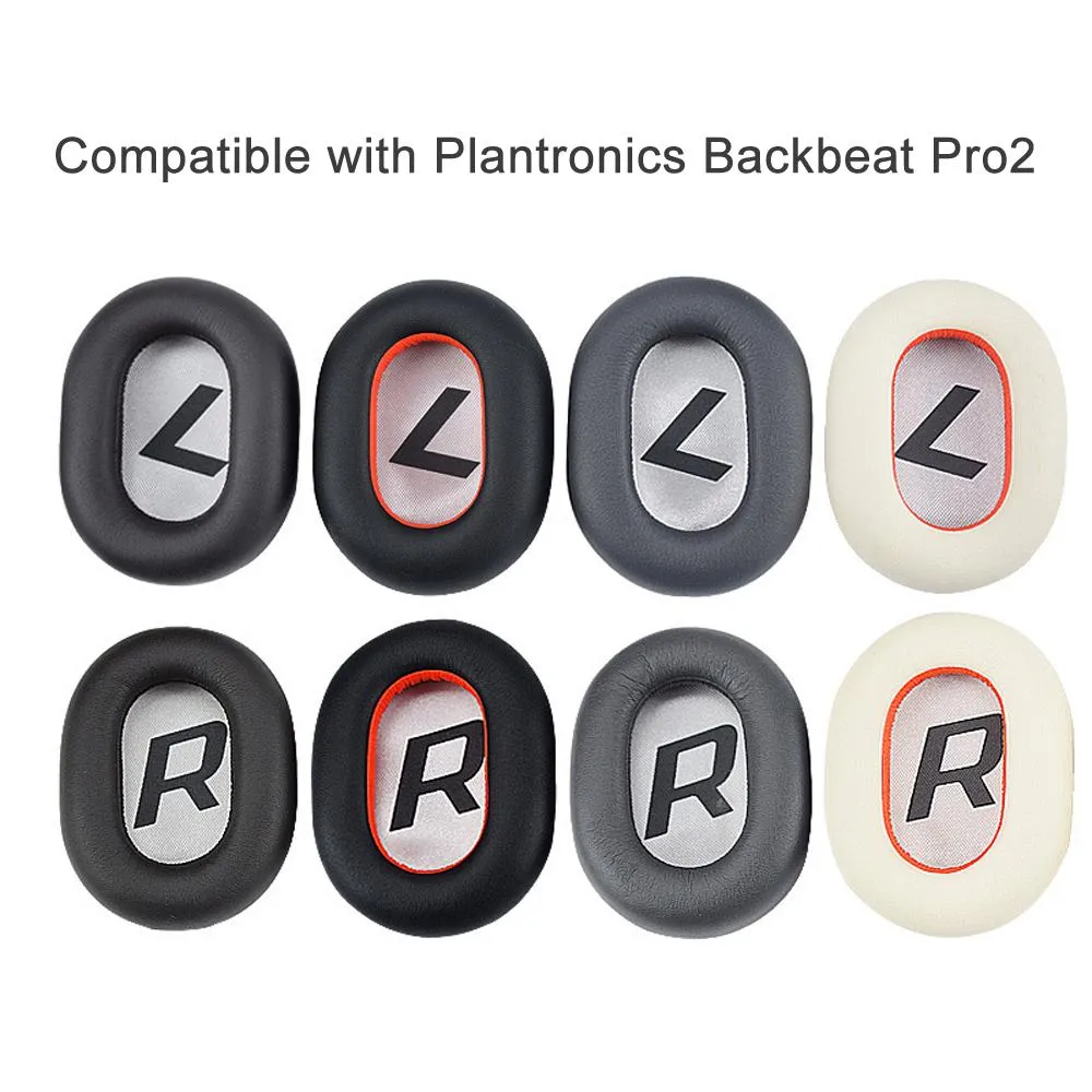 CentralSound Replacement Ear Cushions Pads for Plantronics BackBeat Pro 2 and Voyager 8200 UC Headphones