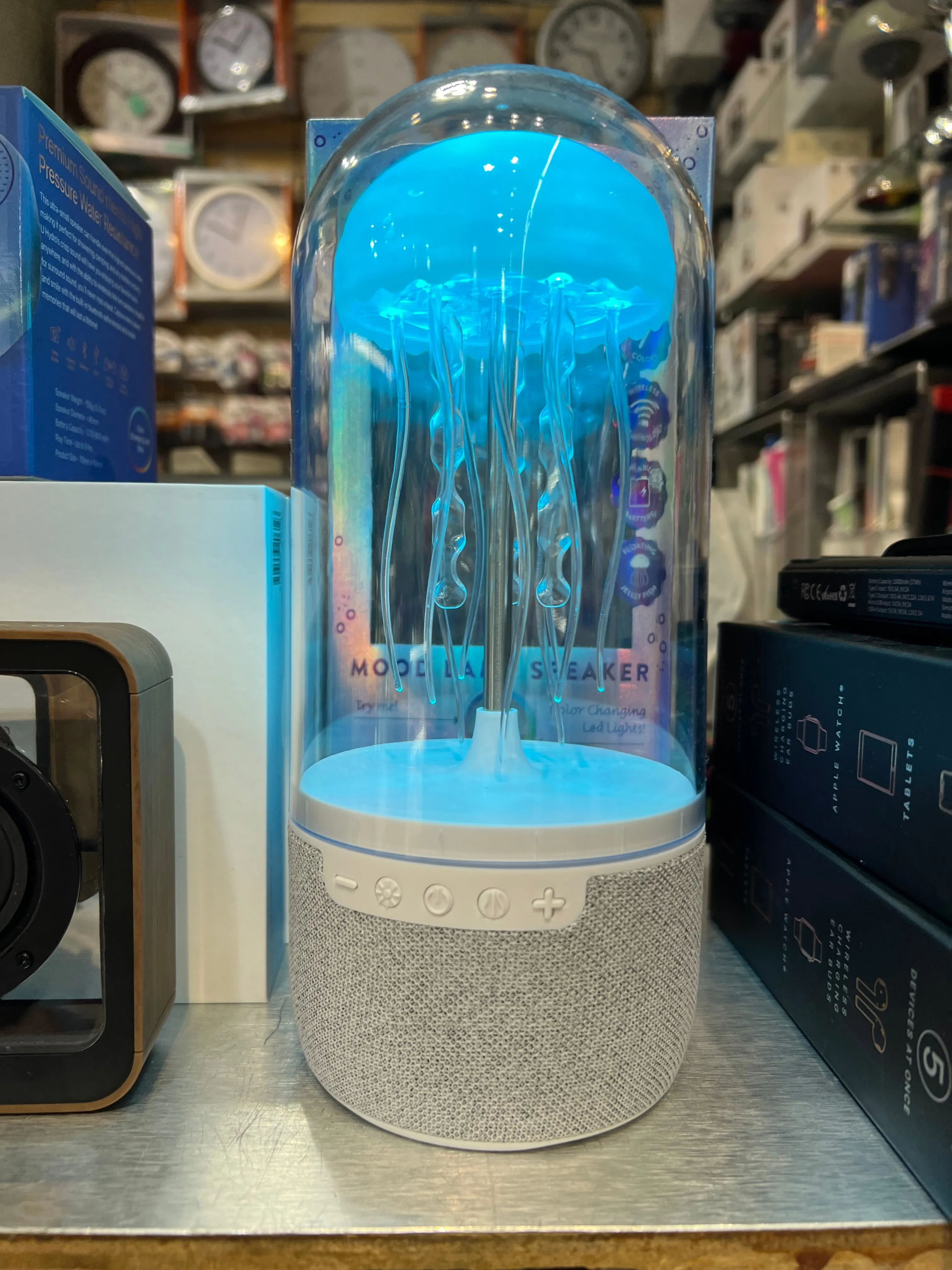 Colorful Jellyfish Mood Lamp Wireless Bluetooth Speaker