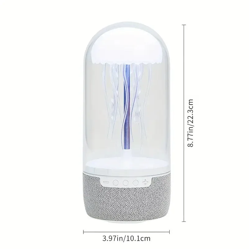 Colorful Jellyfish Mood Lamp Wireless Bluetooth Speaker