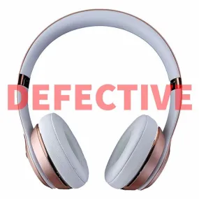 DEFECTIVE Beats by Dr. Dre - Beats Solo3 Wireless Headphones - Rose Gold