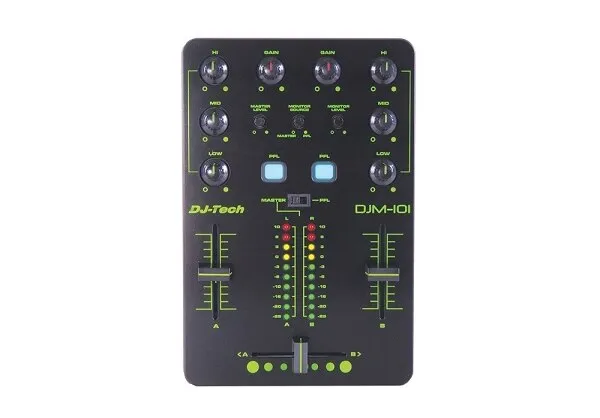 DJ Tech DJM101 DJ USB Mixer Controller