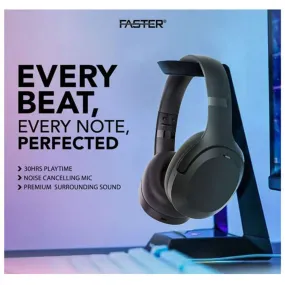 FASTER S6 HD WIRELESS STEREO HEADPHONES