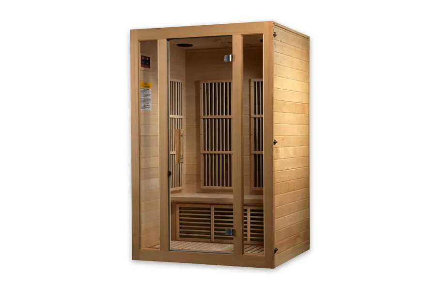 Golden Designs Maxxus "Seattle" 2 person Low EMF FAR Infrared Sauna