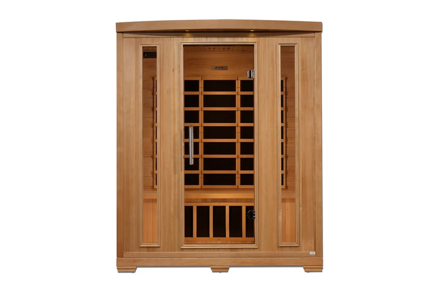 Golden Designs Pro 6 "Melanie" 3-Person Near Zero EMF Far Infrared Sauna