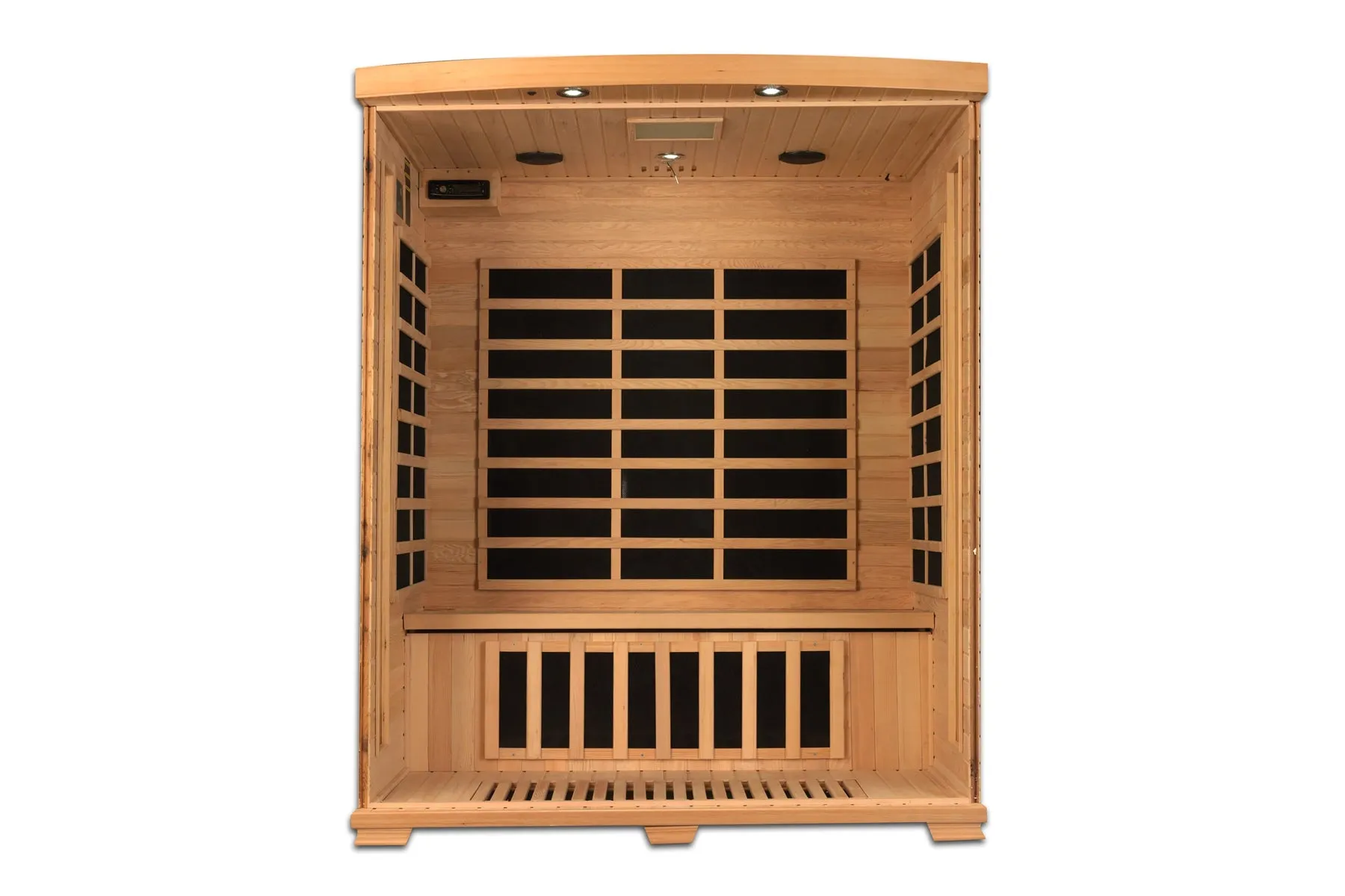 Golden Designs Pro 6 "Melanie" 3-Person Near Zero EMF Far Infrared Sauna