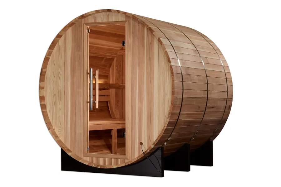 Golden Designs "Arosa" 4 Person Barrel Traditional Sauna