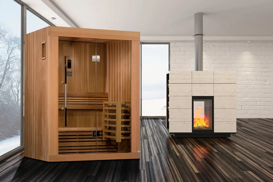 Golden Designs "Sundsvall" 2-Person Traditional Sauna