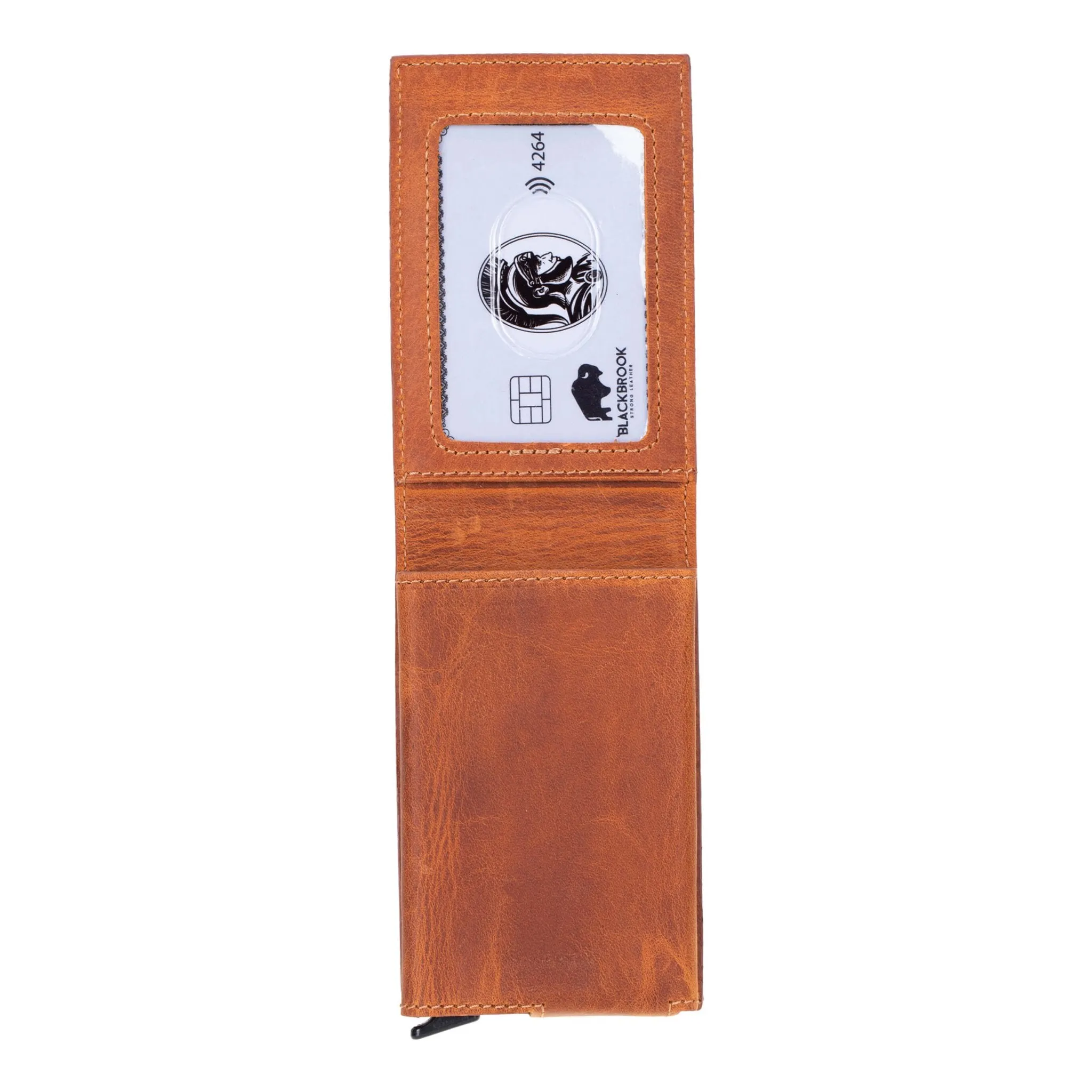 Grant Card Holder Wallet, Golden Brown