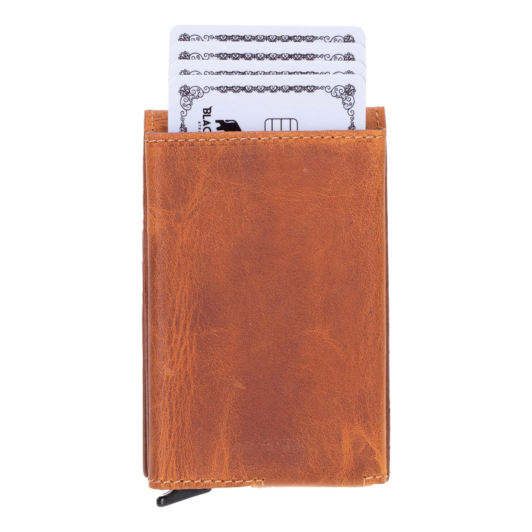 Grant Card Holder Wallet, Golden Brown