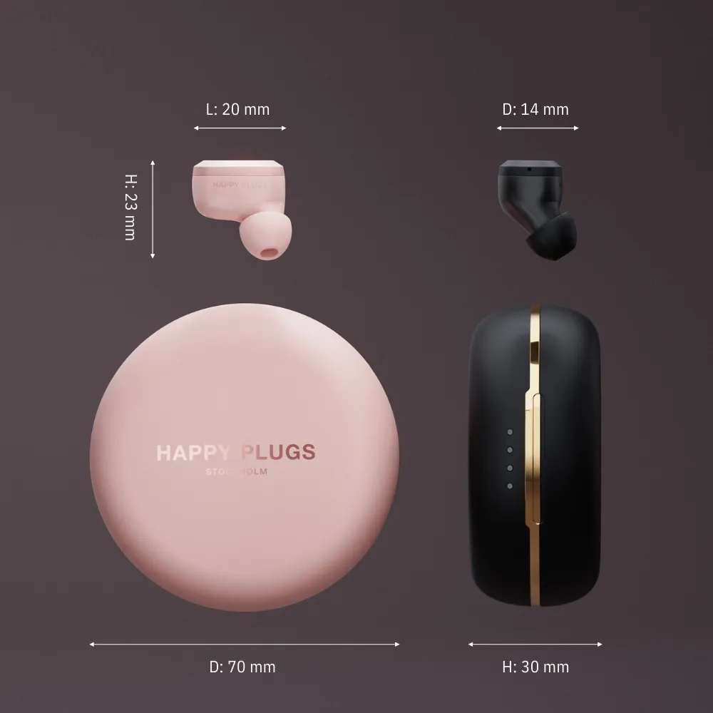 Happy Plugs Adore In-Ear True Wireless Earbuds