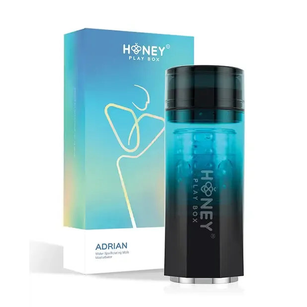 Adrian Water Spa Rotating Male Masturbator by Honey Play Box – Premium Pleasure Device for Enhanced Sensations