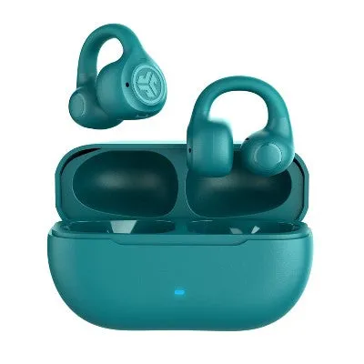 JLab Flex True Wireless Bluetooth Open-Ear Earbuds - Teal