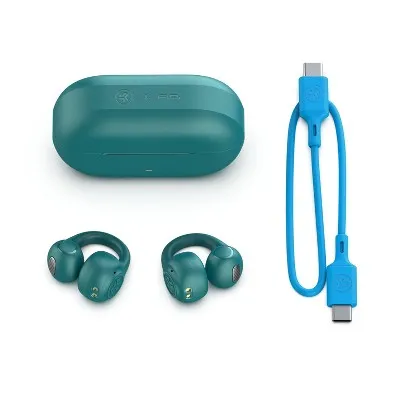 JLab Flex True Wireless Bluetooth Open-Ear Earbuds - Teal