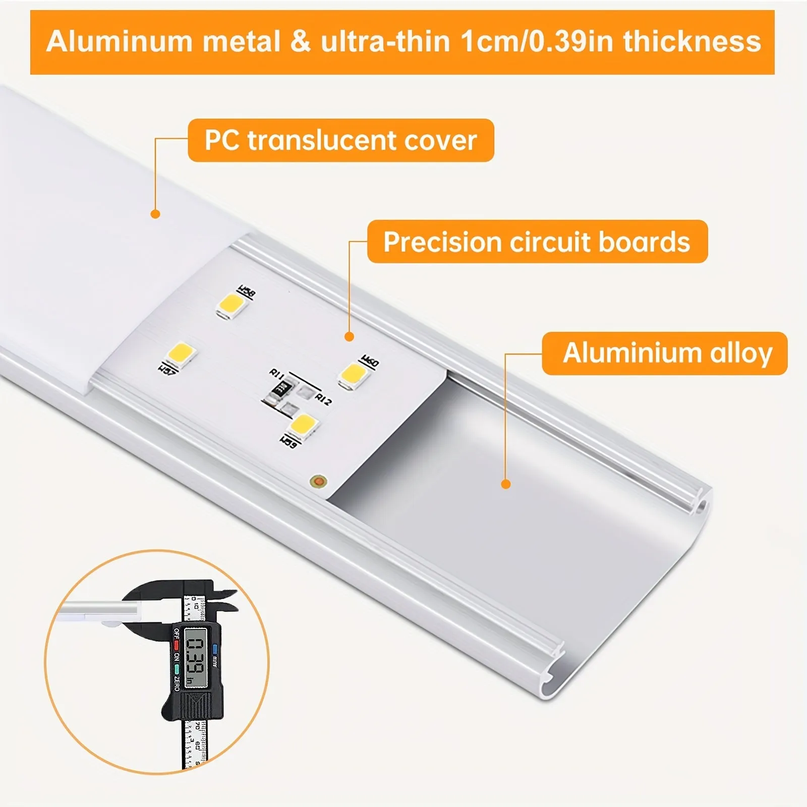 LED Motion Sensor Cabinet Light | Under Counter Closet Lighting