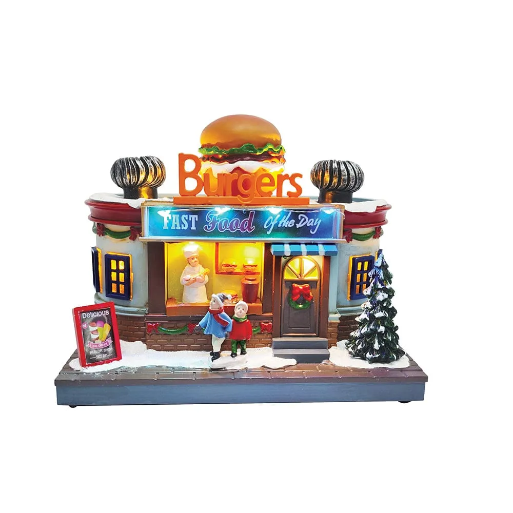 LED Musical Restaurant Fries/Burgers/Treats Asst