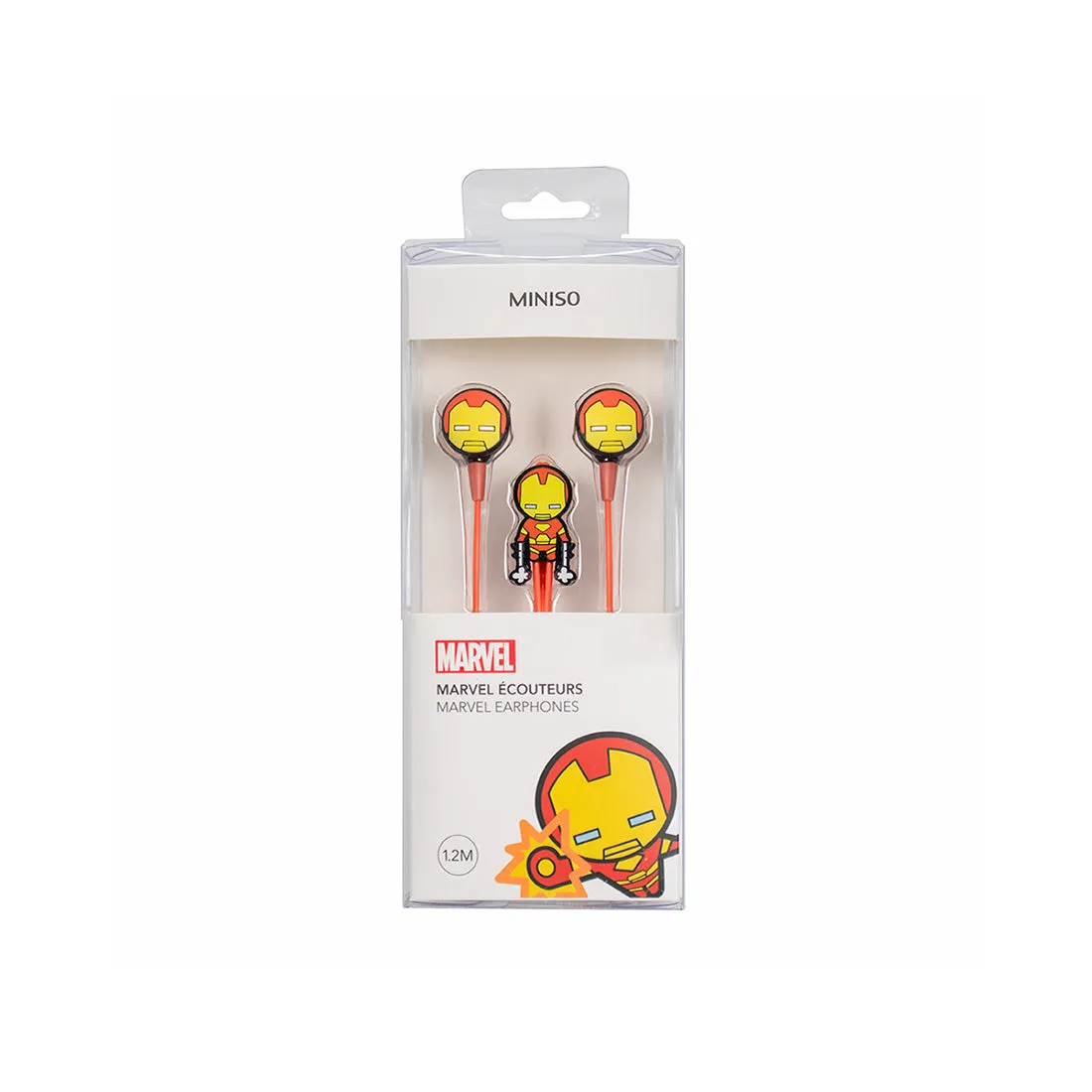 MINISO x Marvel - Cute Cartoon Silicone Earbuds with Mic