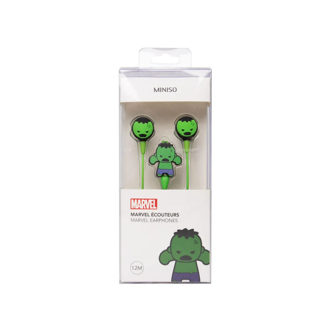 MINISO x Marvel - Cute Cartoon Silicone Earbuds with Mic