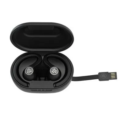 New - JBuds Air Sport True Wireless Bluetooth Headphones - Black