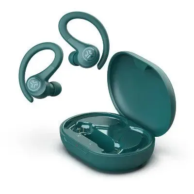 New - JLab Go Air Sport True Wireless Bluetooth Headphones - Teal Blue