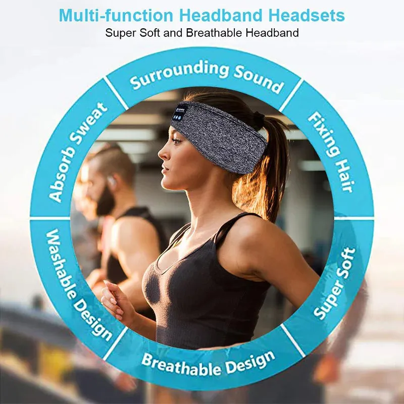 Original Wireless Bluetooth Headset Sports Sleep Headband Eye Mask Fone Bluetooth Earphones Air Pro Earbuds Wireless Headphones