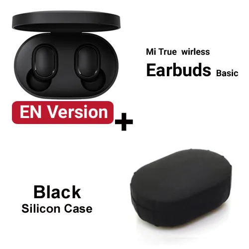 Original Xiaomi Redmi Airdots Xiaomi Wireless earphone Voice control Bluetooth 5.0 Noise reduction Tap Control