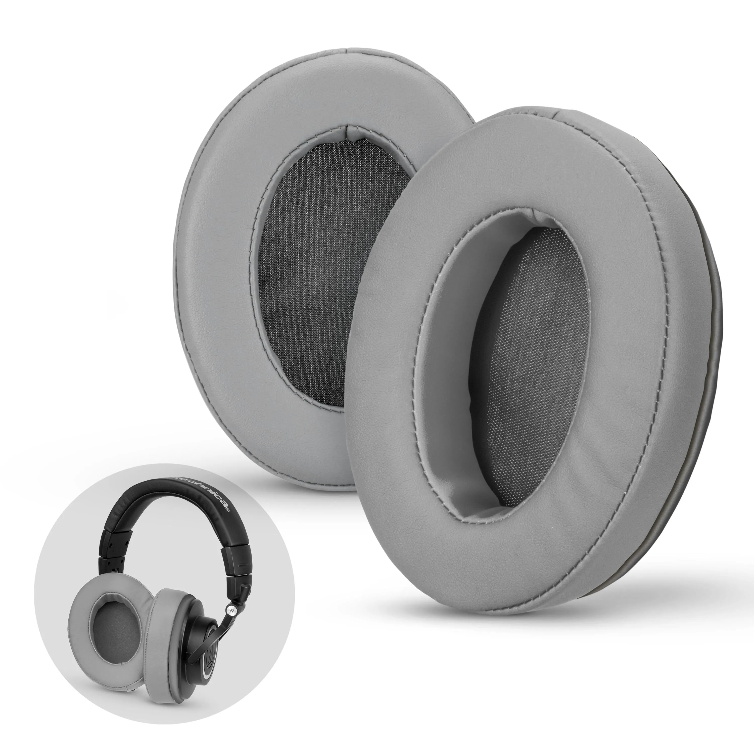 Oval Replacement Earpads - Suitable for many Headphones