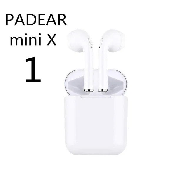 Padear mini X3 Bluetooth Headset Earbuds Wireless Earphone Not i10 i11 for Iphone Android 7/8/PLUS X xs RS Sumsung