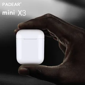 Padear mini X3 Bluetooth Headset Earbuds Wireless Earphone Not i10 i11 for Iphone Android 7/8/PLUS X xs RS Sumsung