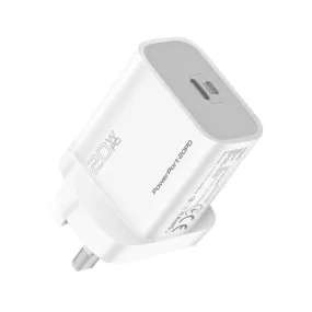 Promate 20W PD Fast Charging Adapter