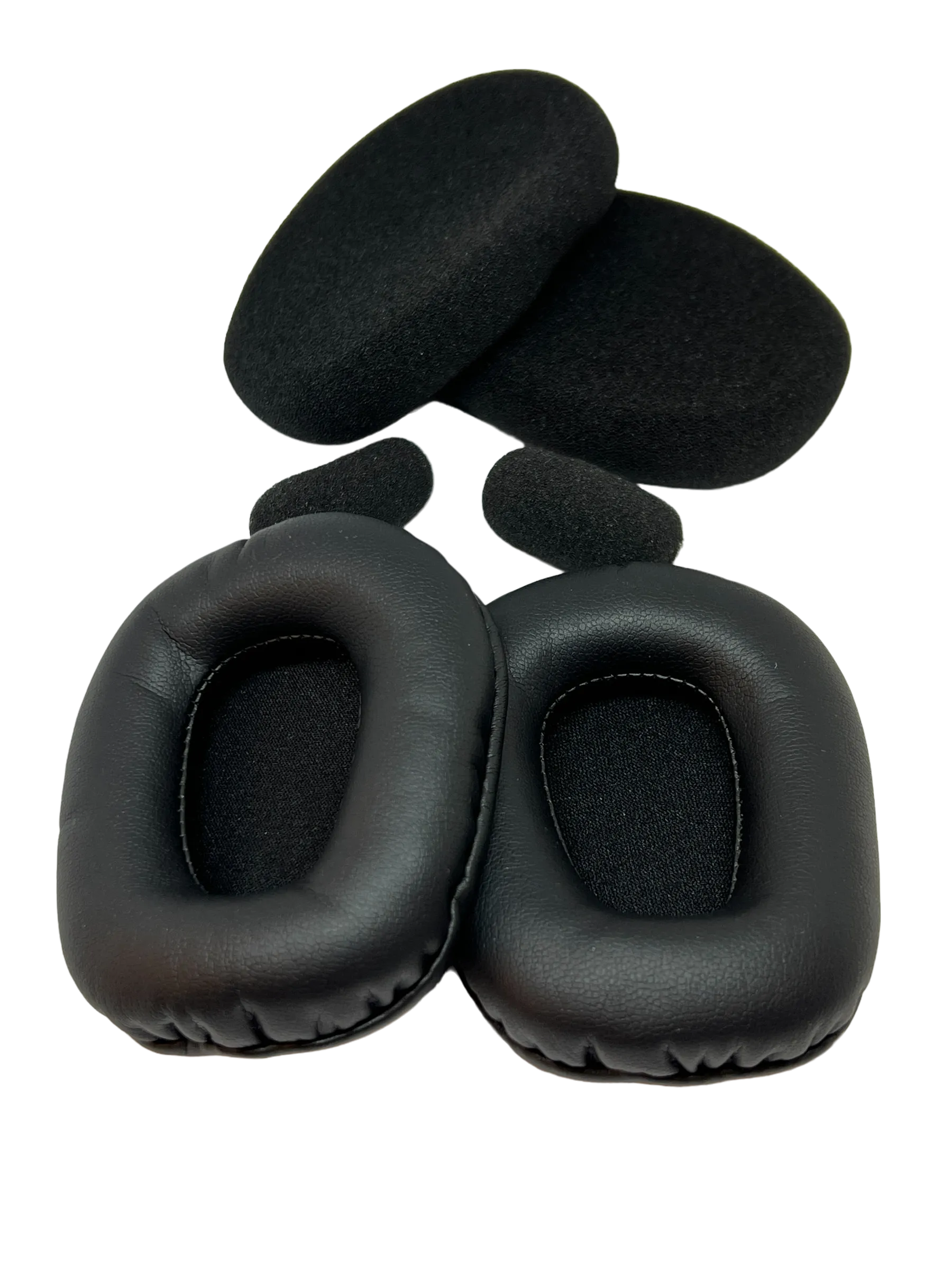 Replacement Ear Pad Cushions Foam Cover Kit for Blue Parrot B450-XT B450XT Bluetooth Headset