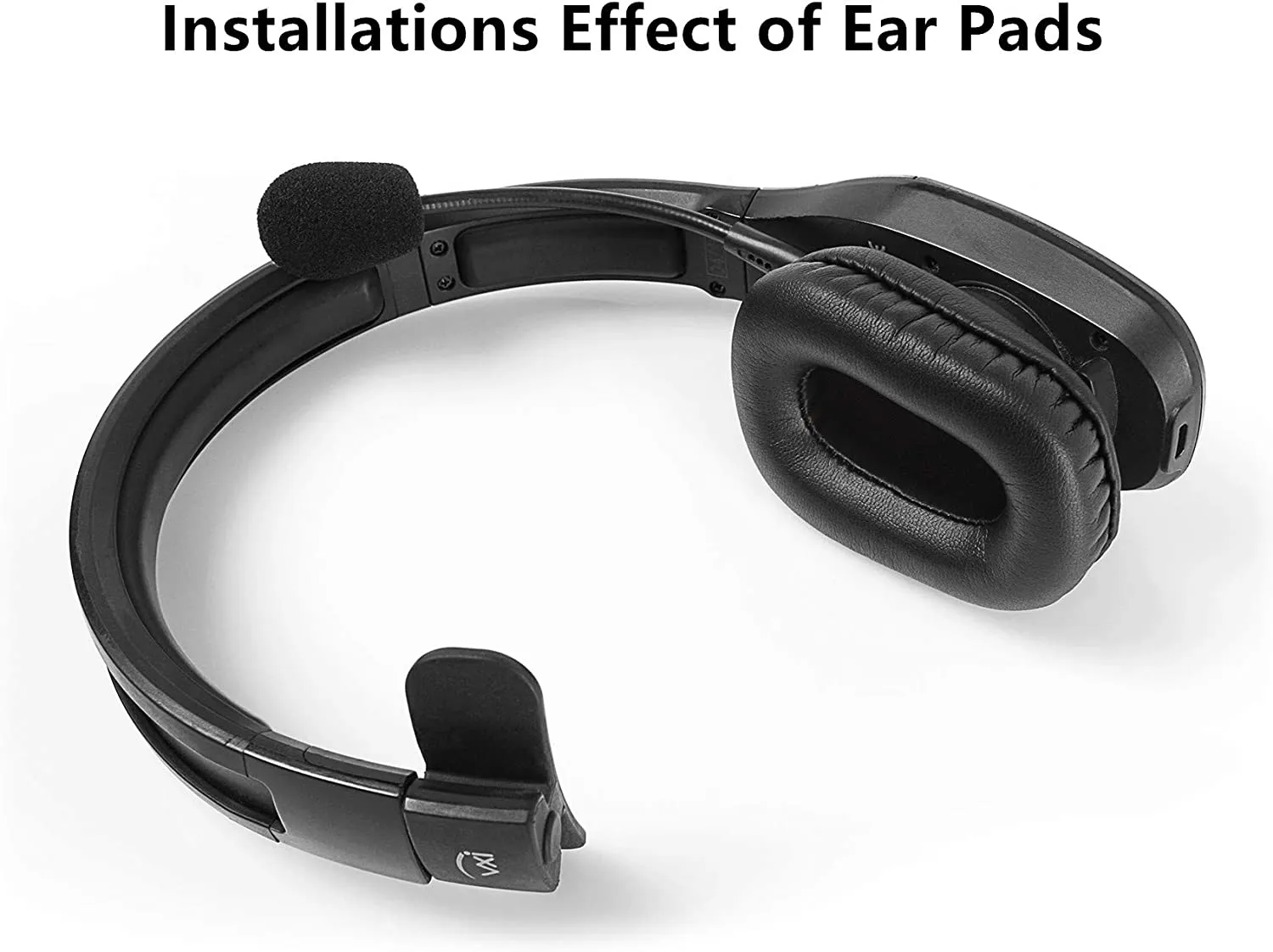 Replacement Ear Pad Cushions Foam Cover Kit for Blue Parrot B450-XT B450XT Bluetooth Headset