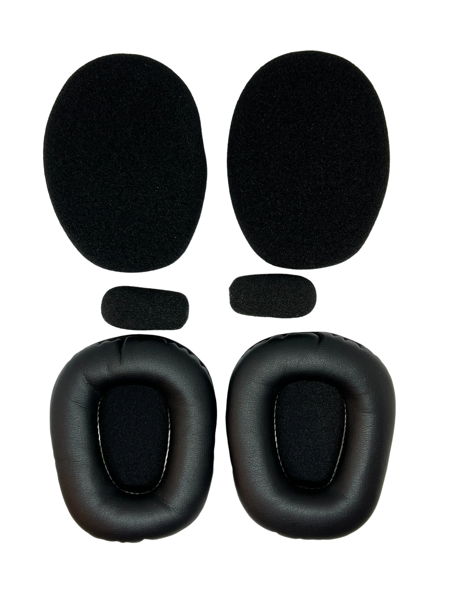 Replacement Ear Pad Cushions Foam Cover Kit for Blue Parrot B450-XT B450XT Bluetooth Headset