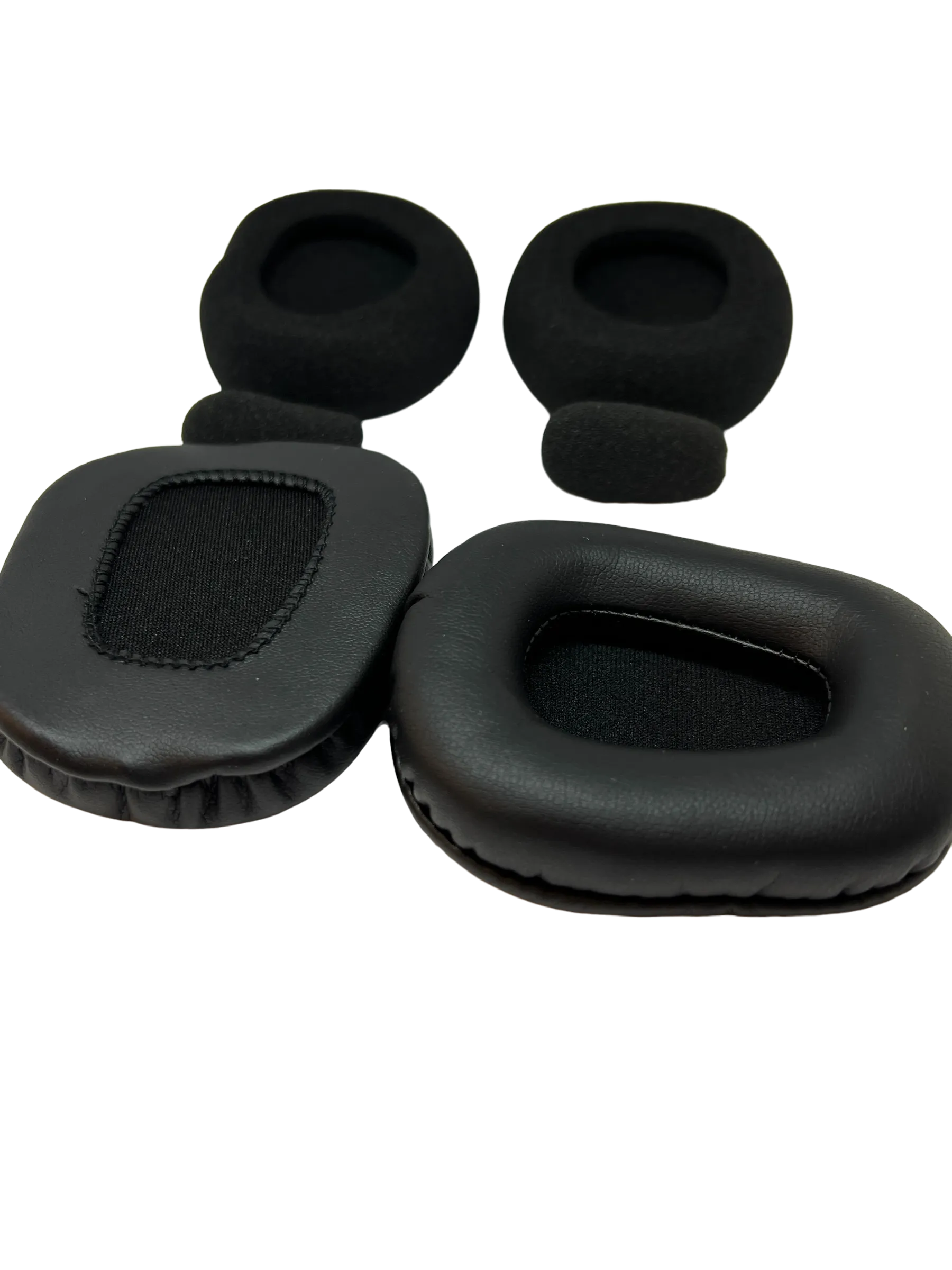 Replacement Ear Pad Cushions Foam Cover Kit for Blue Parrot B450-XT B450XT Bluetooth Headset