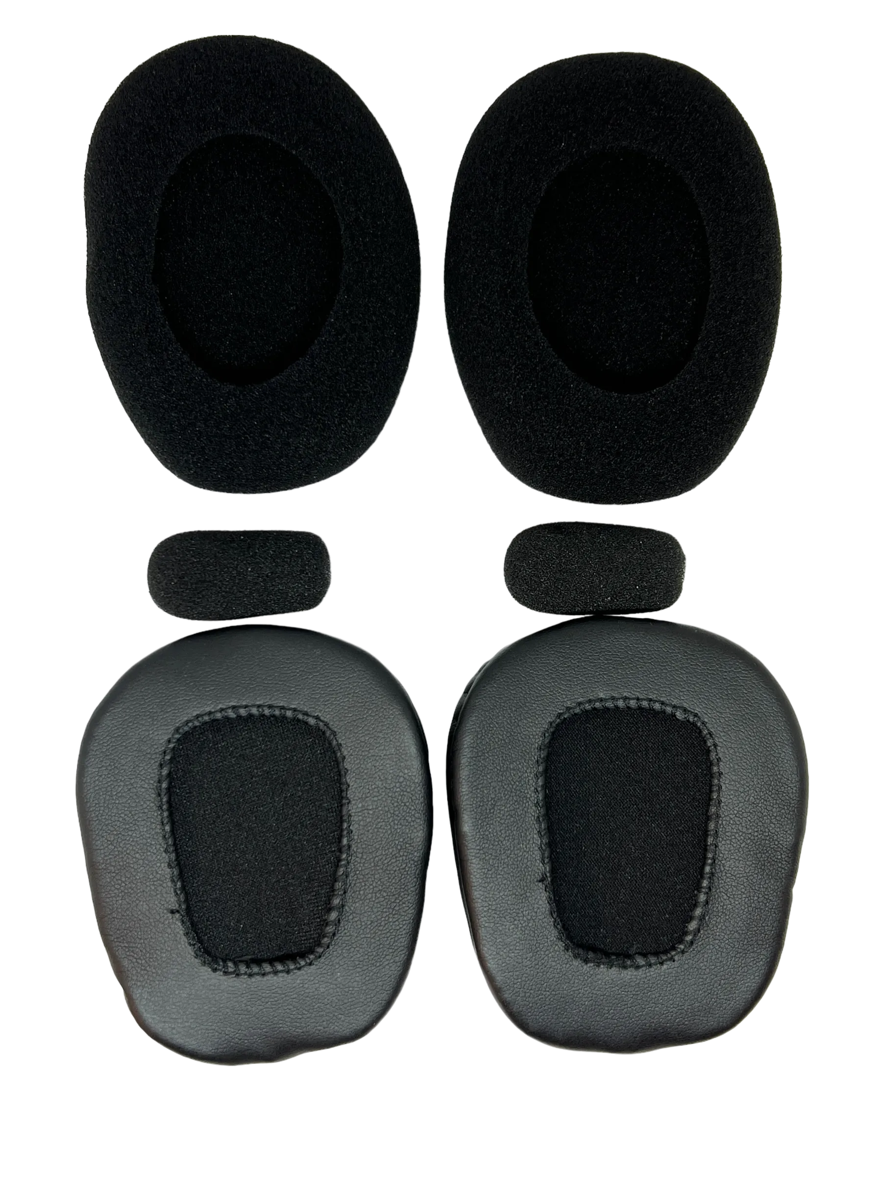 Replacement Ear Pad Cushions Foam Cover Kit for Blue Parrot B450-XT B450XT Bluetooth Headset