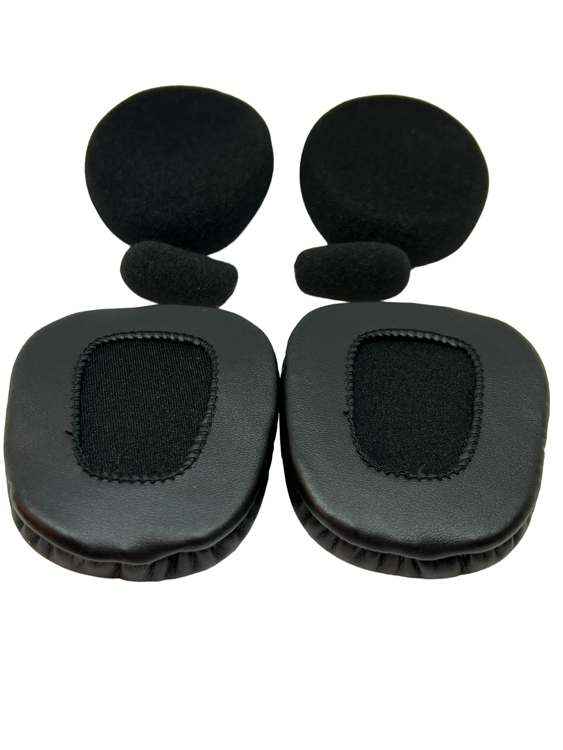 Replacement Ear Pad Cushions Foam Cover Kit for Blue Parrot B450-XT B450XT Bluetooth Headset